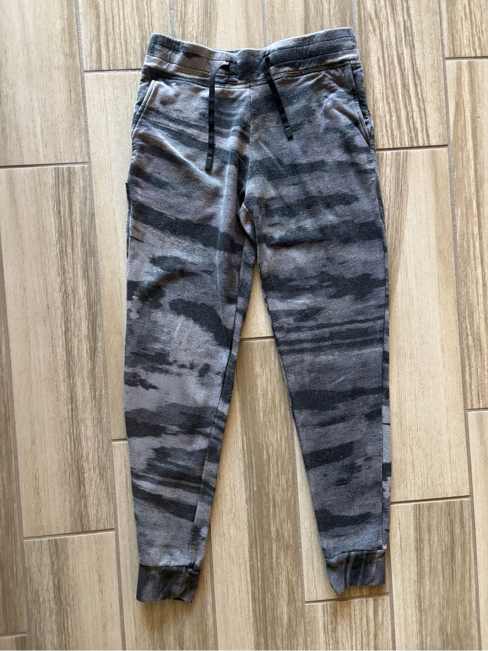 Stance Gray & Black Camouflage Jogger Pants